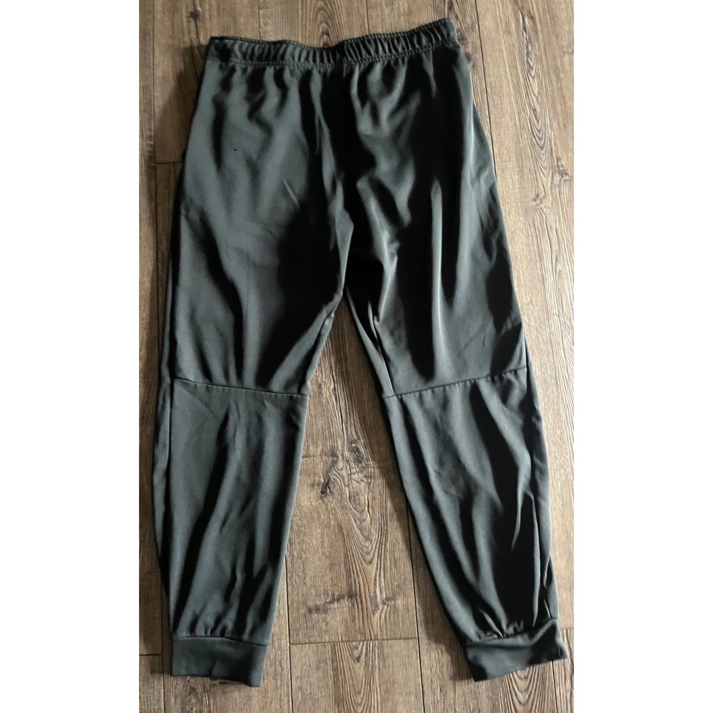 Nike Pro Mens Tapered Training Joggers Dark Gray Sweatpants Large